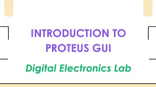 Celebrity Introduction to Proteus GUI Profile