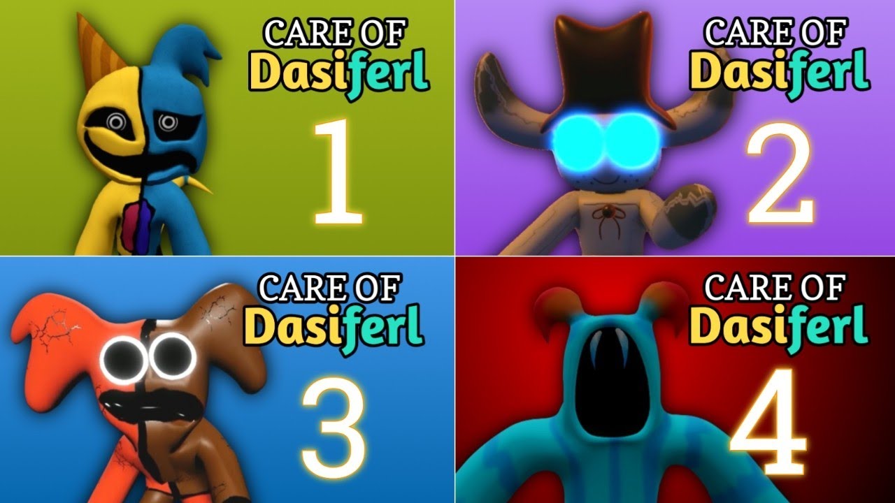 Care Of Dasiferl Все главы (1,2,3,4) Полный игровой процесс - Mascot Horror