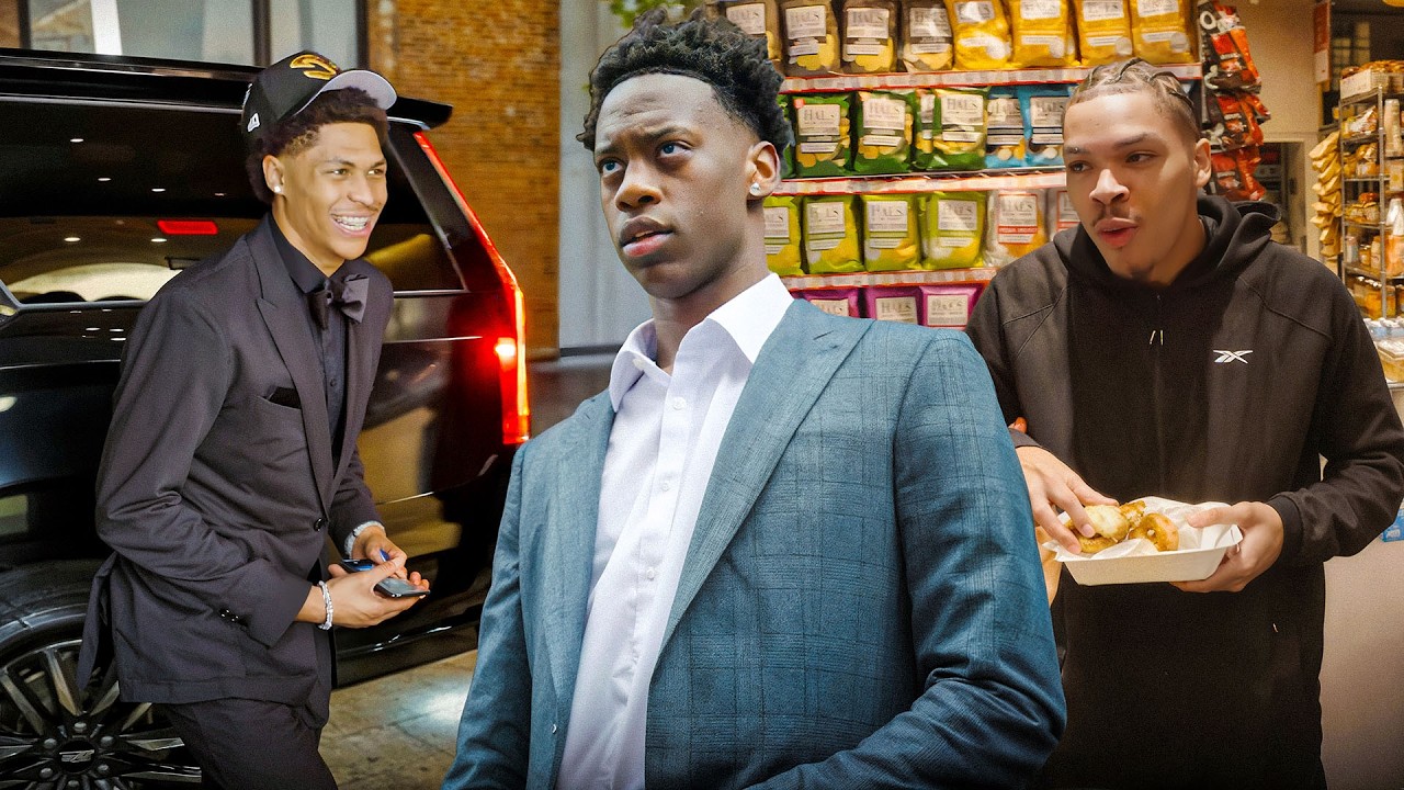 We Went To The Draft With AJ Dybantsa, Darius Acuff Jr, and Meleek Thomas!