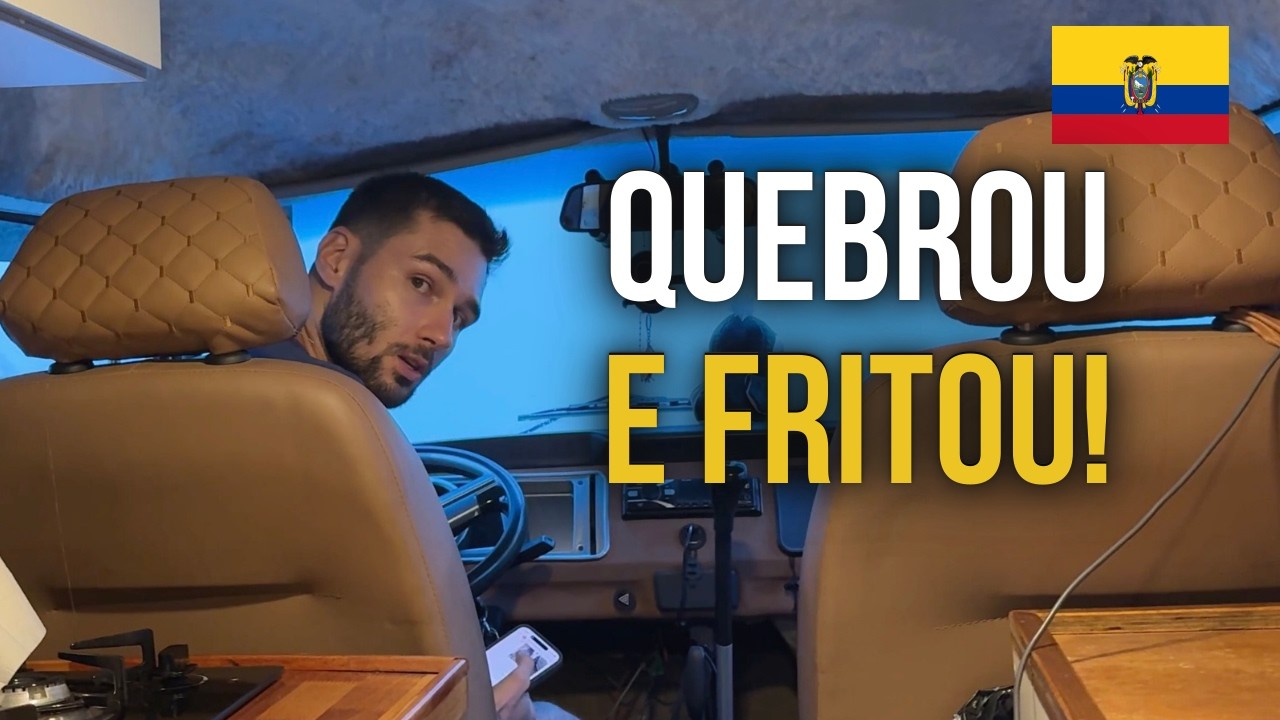 TIVEMOS QUE CORRER PARA A MECÂNICA EM QUITO