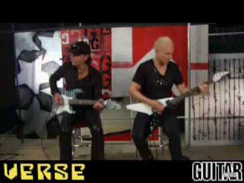 Scorpions - Jabs & Schenker Guitar Lesson Part 2 (No One Like You + Rock you like a Hurricane)