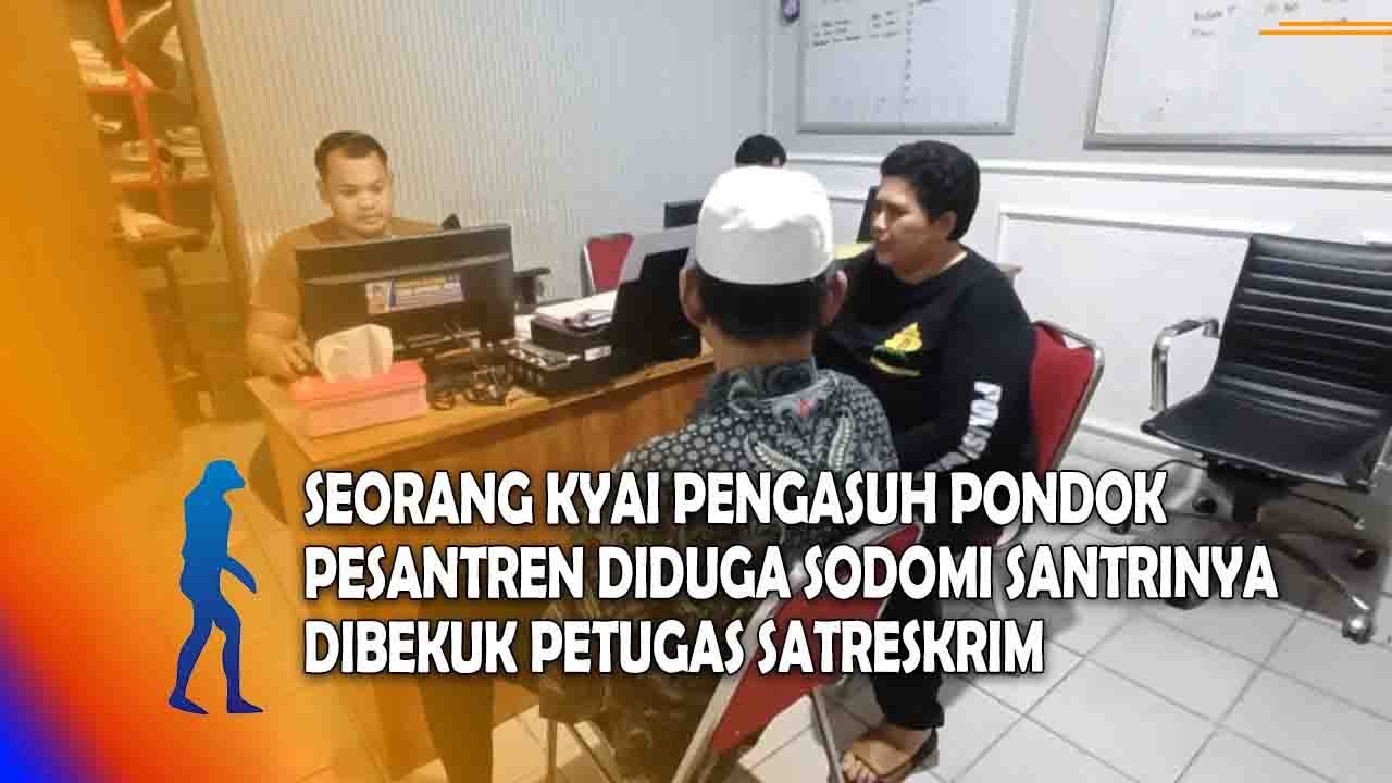 NGAWI Seorang Kyai Pengasuh Pondok Pesantren Yang Diduga Sodomi Santrinya Dibekuk Petugas Satreskrim
