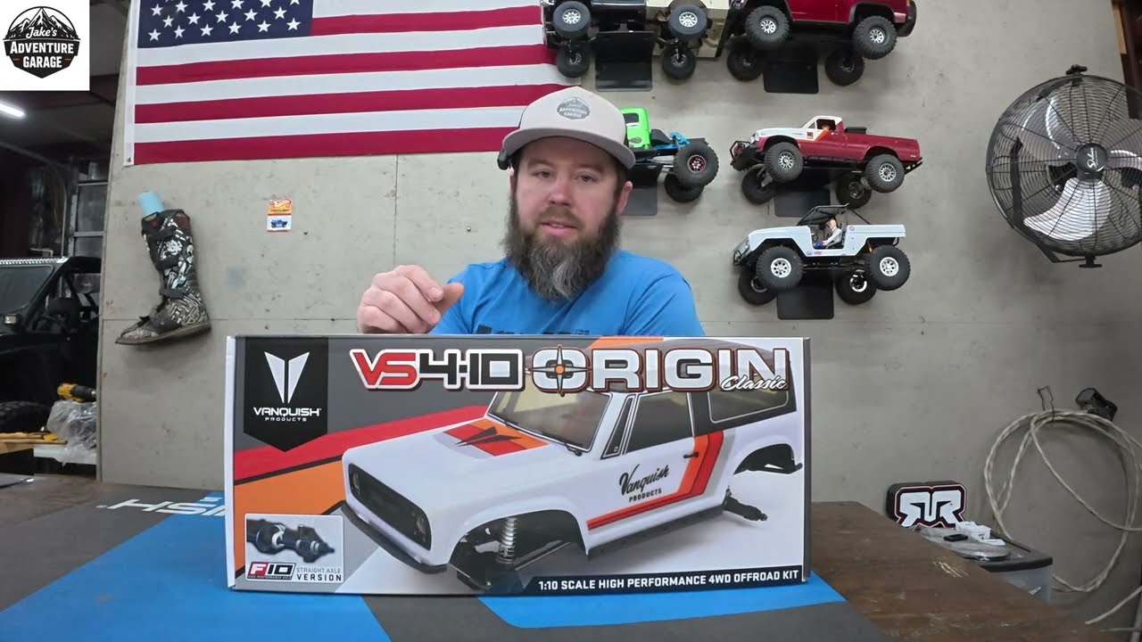 A Classic of the Vanquish Origin Variety - RC Crawler Kit - Unboxing