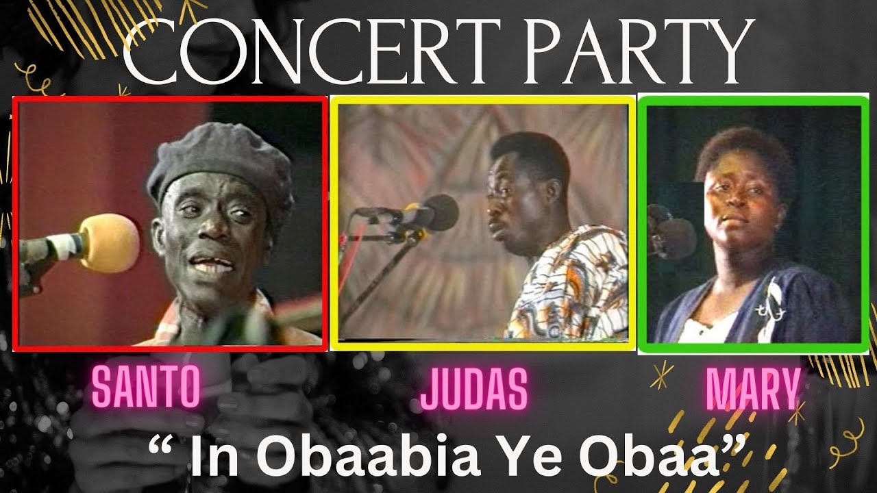 Santo Judas and Mary in OBAABIA YE OBAA Concert Party