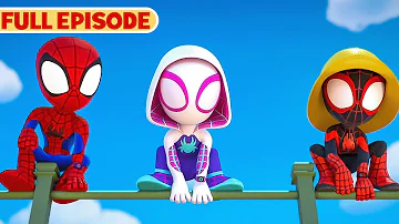 Stolen WEB-Quarters | Full Episode | Marvel's Spidey and his Amazing Friends | S2 E24|@disneyjunior