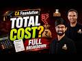 How Much Investment is Needed for CA Foundation? Complete Cost Breakdown 💰📚