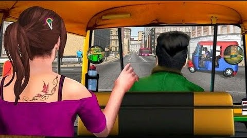 Modern Rickshaw Driving Games