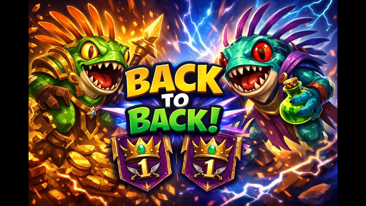 BACK TO BACK! Murlocs DOMINATE Battlegrounds 🐸🐸