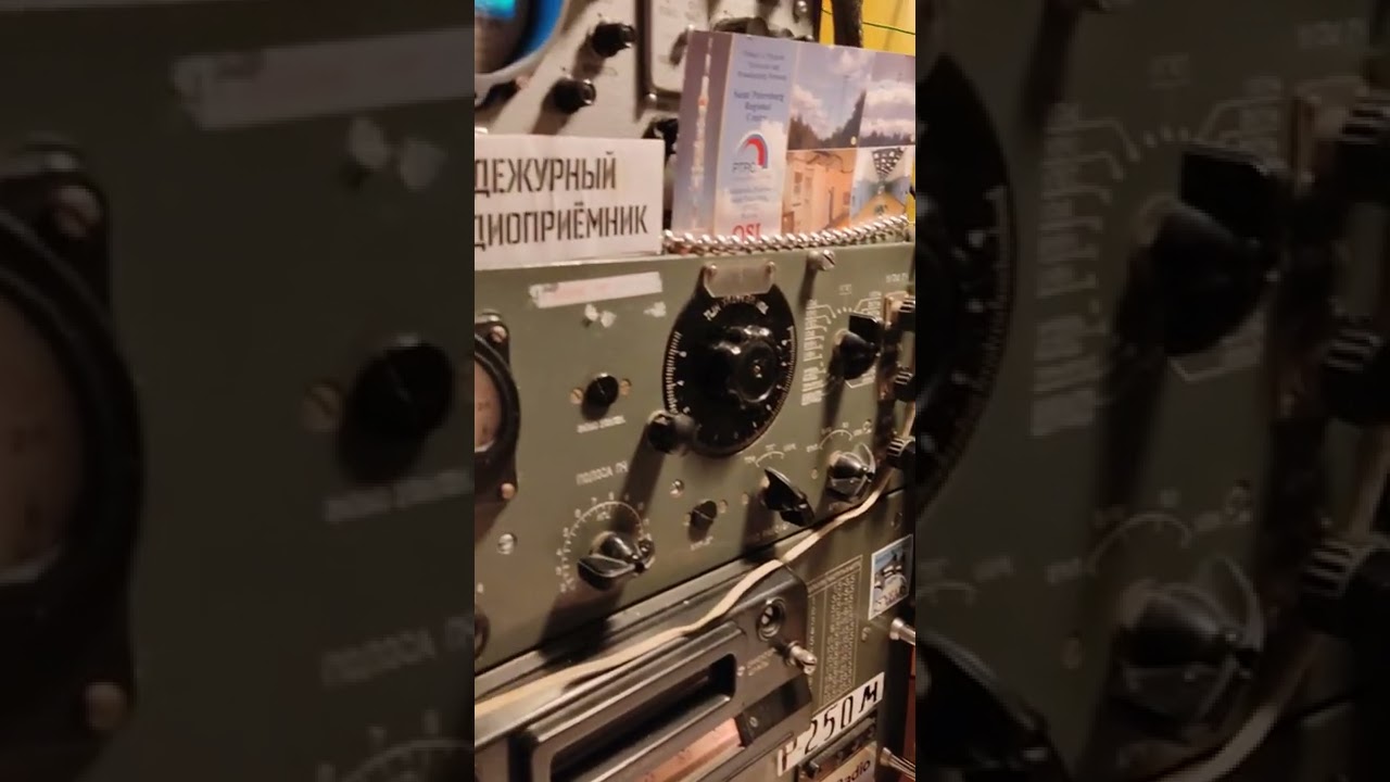 Радиоприёмник Р250М в работе - YouTube