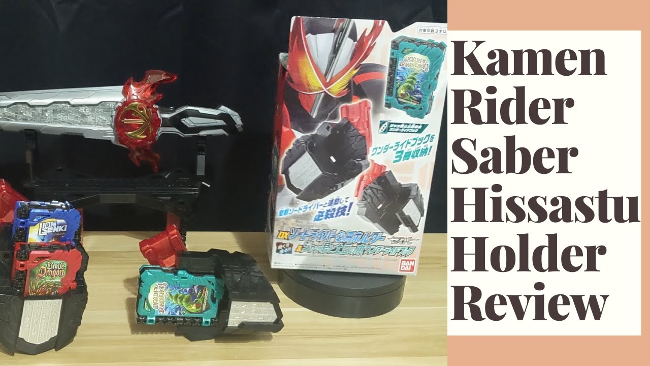 Kamen Rider Saber Hissastu Holder Review by Ur Hero Wilgus(ENG SUB on parts) 