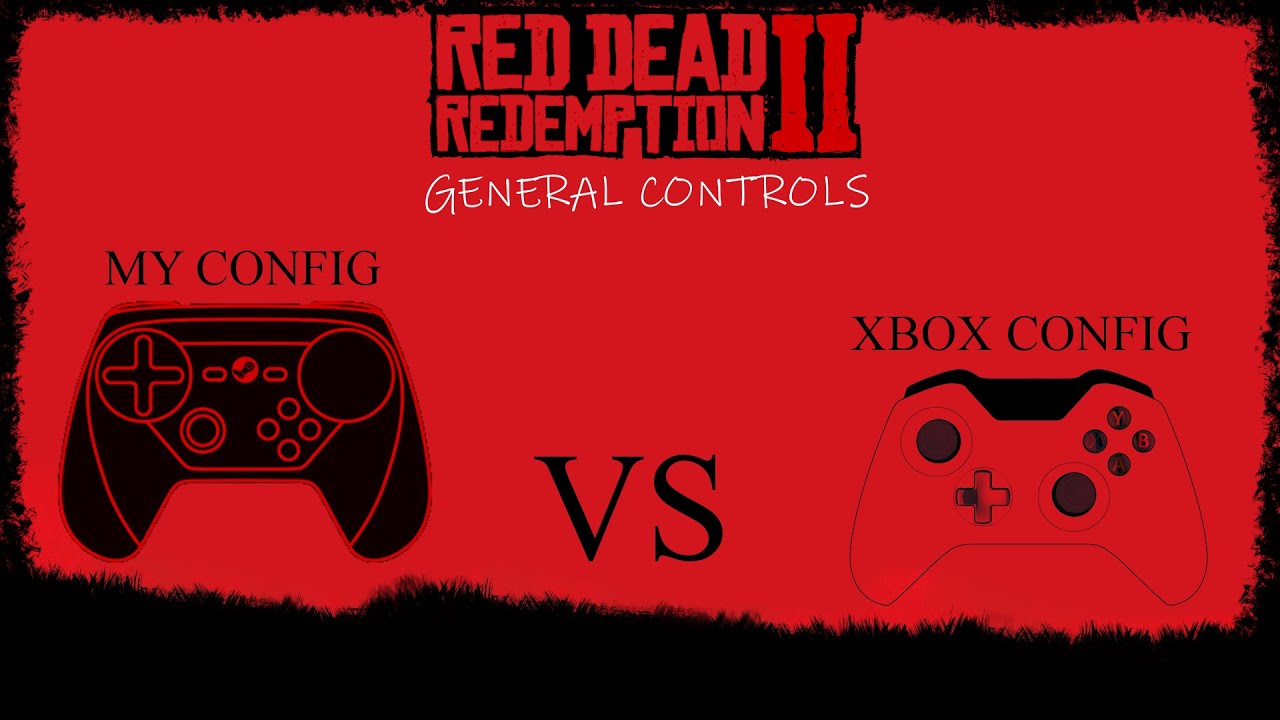 RDR2 : GENERAL CONTROLS : my config vs the original one (eng. notifications directly included) - YouTube