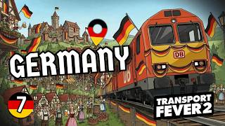 I Tried Shipping Oil Across the Entire Map… | Transport Fever 2 | Germany Ep7