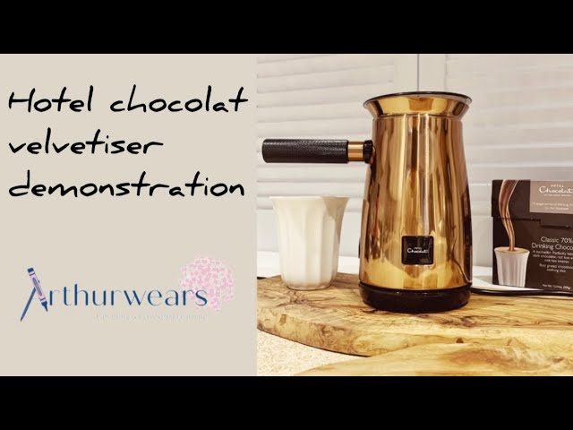 Velvetiser Hotel Chocolat Hot Chocolate Maker Machine Copper