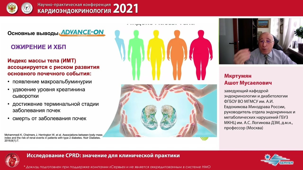 Мкртумян А М    Исследование CPRD значение для клинической практики