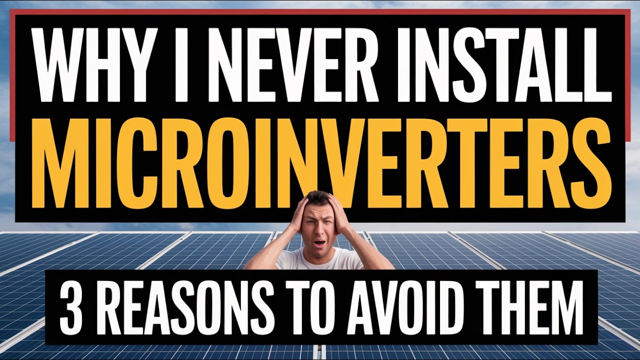 Why Microinverters FAIL Homeowners (DC Optimizers Win)