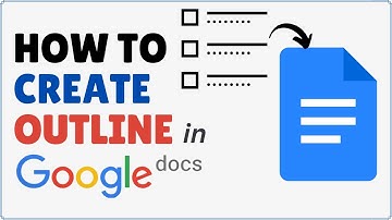 How to Add Outline in Google Docs | Make an Outline in Google Docs