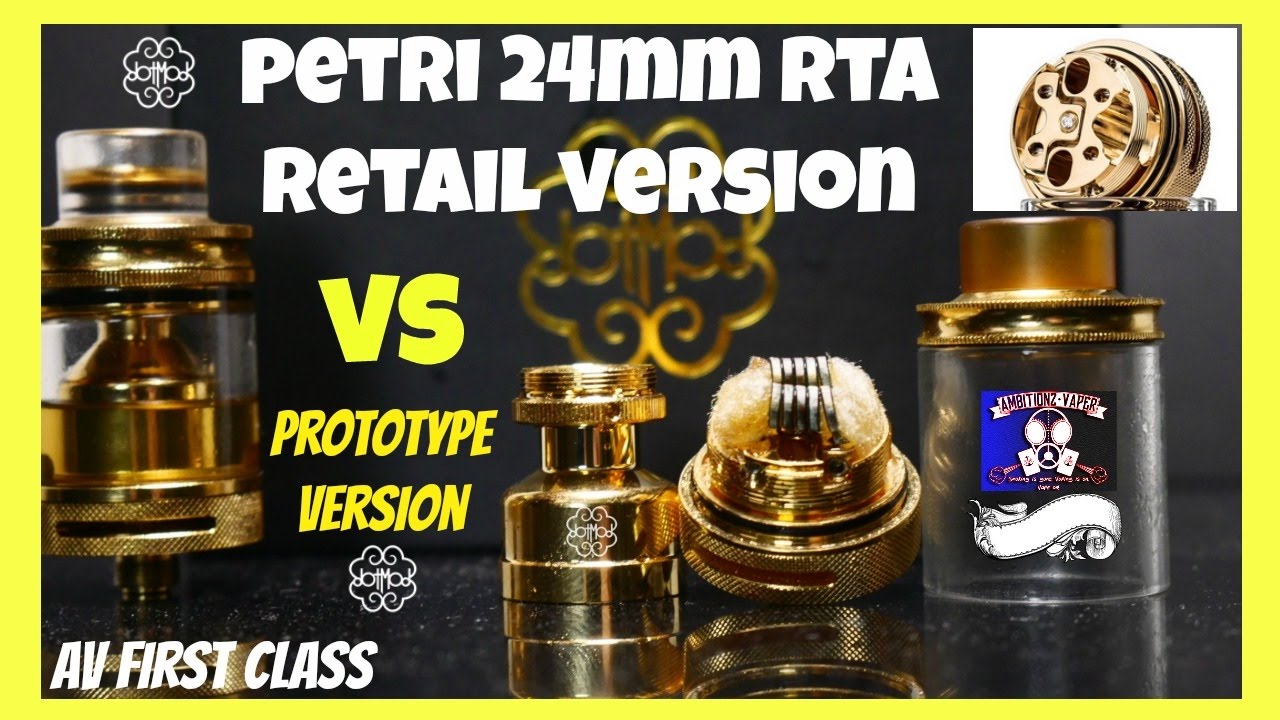 Dotmod Petri RTA 24mm Retail Version Review & Build VS Prototype