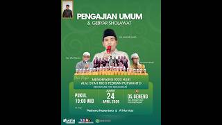 🔴KH. ANWAR ZAHID | MENGENANG 1000 Hari Alm. SYAH RICO FEBRIAN PURWANTO