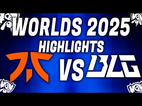 FNATIC VS BILIBILI GAMING ALLGAMES HIGHLIGHTS WORLDS 2025 - LEAGUE OF LEGENDS - SUIZO