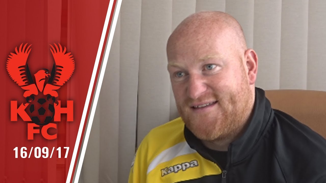 Andy Whing 19/09/17: U23s boss on new Harriers role