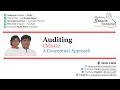 MJ26 CMA G2 Auditing 6.1 Basic Concepts of Auditing