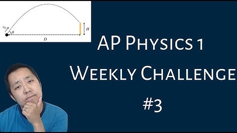 AP Physics 1 Weekly Challenge #3
