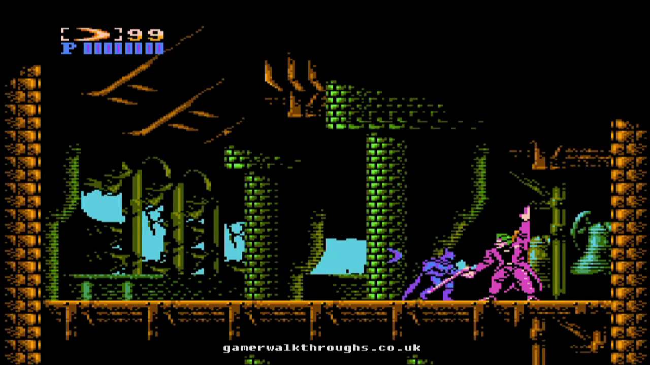 Batman (NES) walkthrough - FINAL BOSS - The joker - YouTube