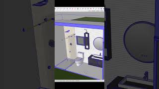 Insérer une photo en texture sur SketchUp #sketchupfr #tutosketchup #sketchupdebutant