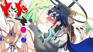 Fauna's answer on who to nibble/marry/kiss/step on [Animated Hololive/Eng sub]