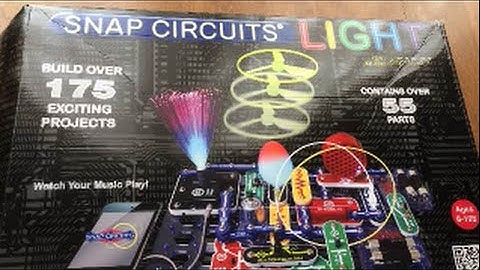 How to Use Snap Circuits Light SCL-175 by Elenco Review Tutorial Science Technology for Kids