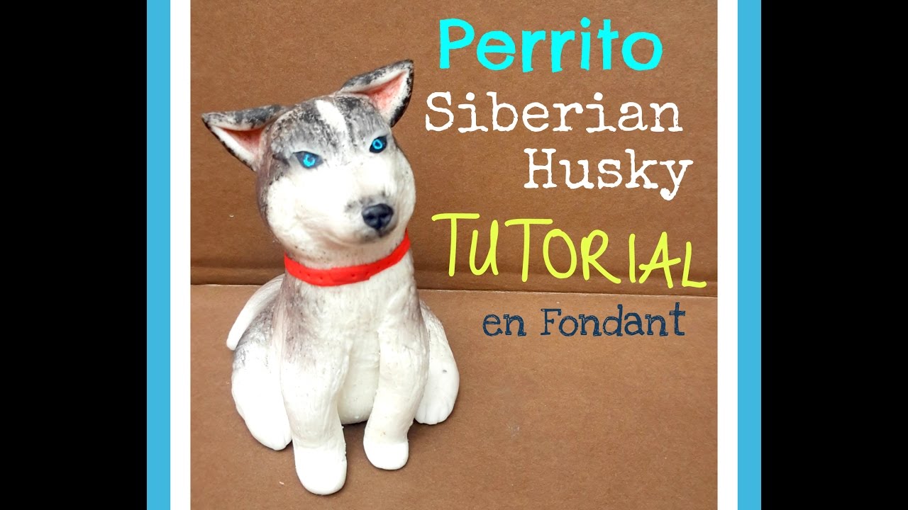 fondant husky