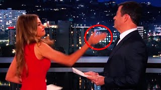 Jimmy Kimmel gets slapped by Sofia Vergara for... Net Worth