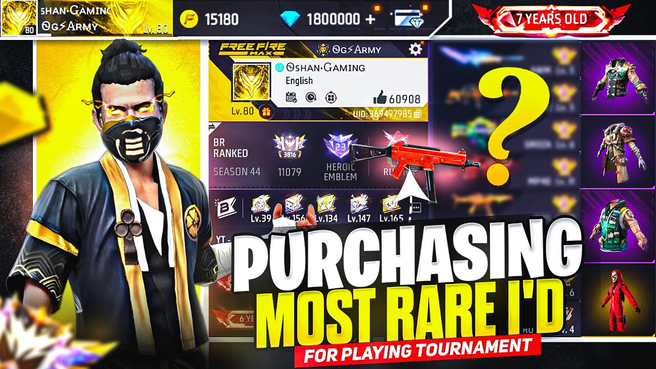 Finally I Purchased Most Rare Golden Elite Pass Id 💀| With All Evo Max For Playing Tournament's 🔥