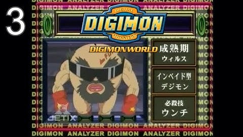 Digimon World (PS1) Nanimon Playthrough - Part 3 | Gear Savanna