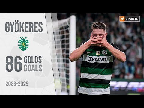 Gyökeres: 86 golos pelo Sporting (2023-2025) Gyökeres: 86 golos pelo Sporting (2023-2025) Thumbnail