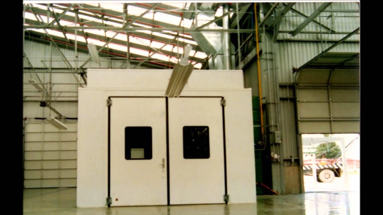 CABINAS DE PINTURA EN POLVO DIMISA AIRTECH - YouTube