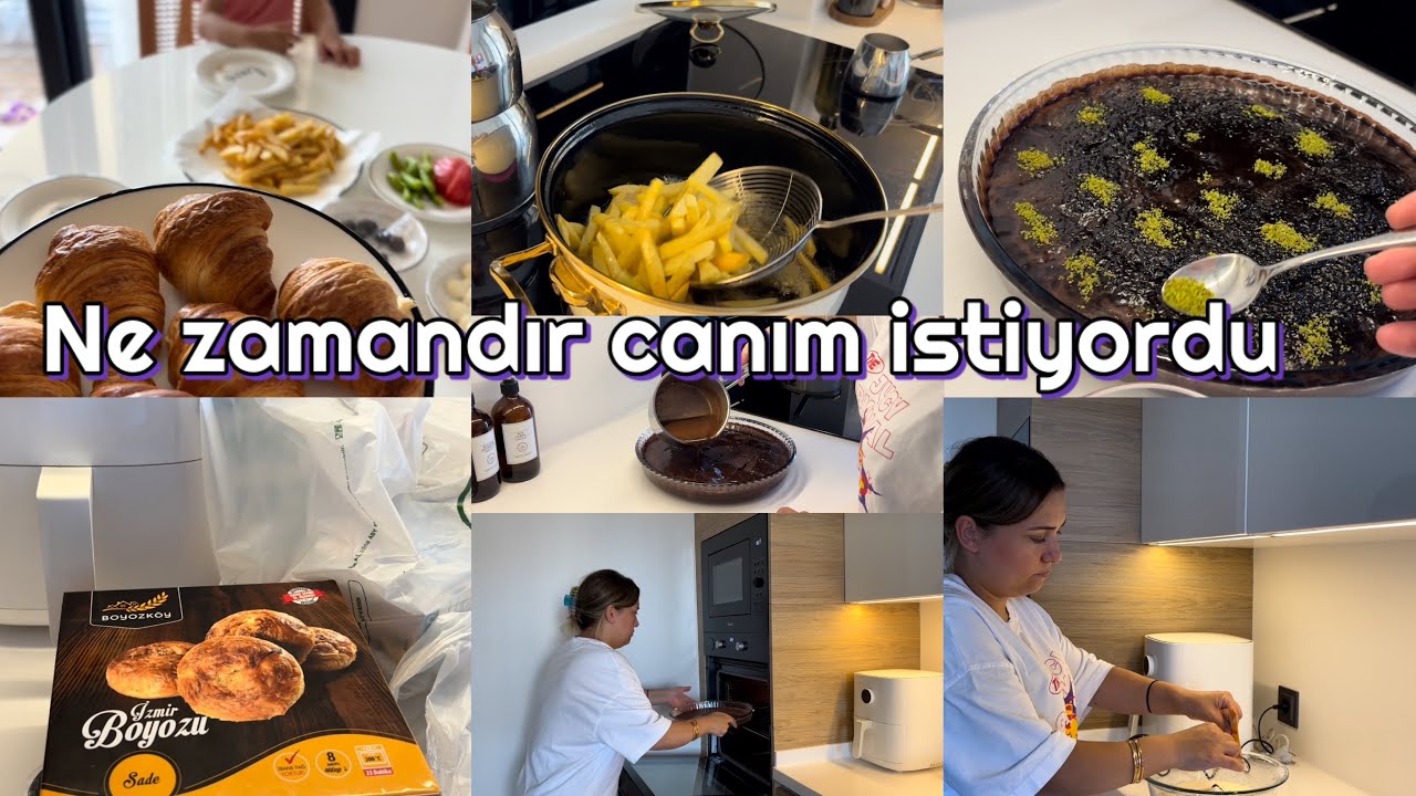 TAM KIVAMINDA ISLAK KEK TARİFİ|KAHVALTIYA KRUVASAN🥐ÜŞENDİM SİPARİŞ VERDİM|HAYATIM DA HİÇ YEMEDİM