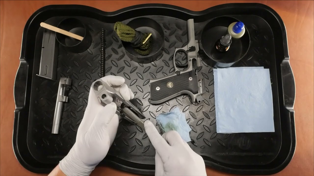 ASMR Gun Cleaning Beretta 92 Brigadier Inox!!!
