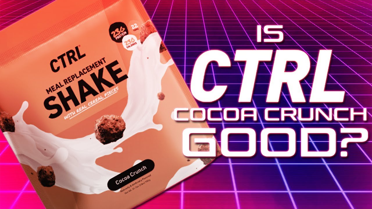 IS IT GOOD? | CTRL Cocoa Crunch Meal Replacement Shake Review