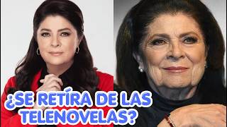 Unrecognizable... Victoria Ruffo announces her return to telenovelas at 64 years old