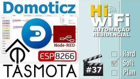 Como Integrar Domoticz Tasmota Node RED. Solução completa com Aplicativo - Automação Residencial 37