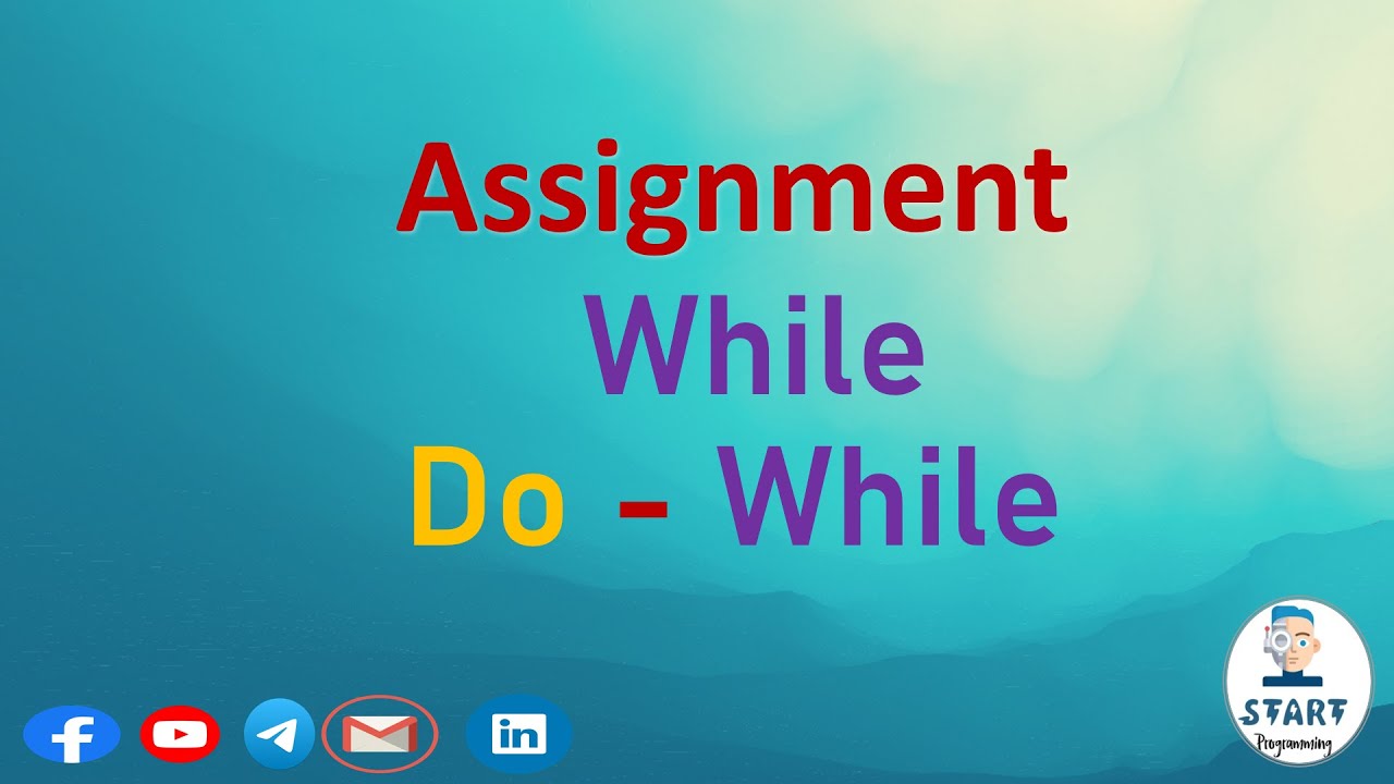 واجب علي while - do while - YouTube