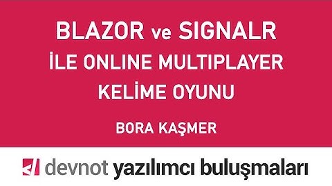 Blazor ve SignalR ile Online Multiplayer Kelime Oyunu