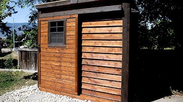 Assembly Video - GardenSaver 8x4 with Sliding Door