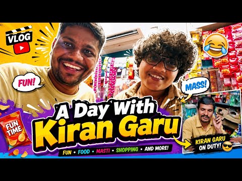 A Day With Kiran Garu // Mini Vlog // A Rajesh