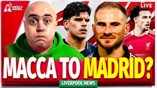 MADRID PUSHING TO SIGN MACCA?! + FERNANDES PRICE REVEALED! Liverpool FC Latest Transfer News