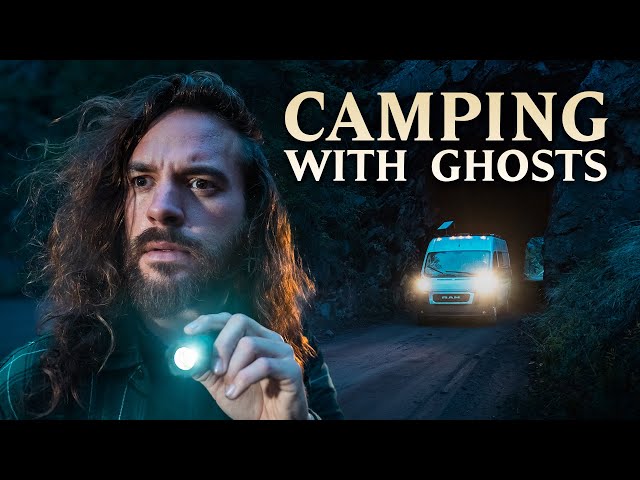 Vanlife Camping on Haunted Forest Road class=