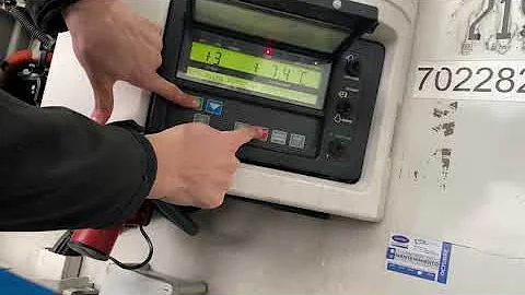 Reset frigo VECTOR 1550