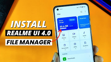 Install Realme UI 4.0 File Manager In All Realme Devices | Realme UI 4.0 Update & Features