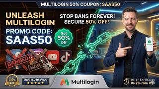 Verified Multilogin X Promo Code 2026 - Save 50% on Monthly Subscription